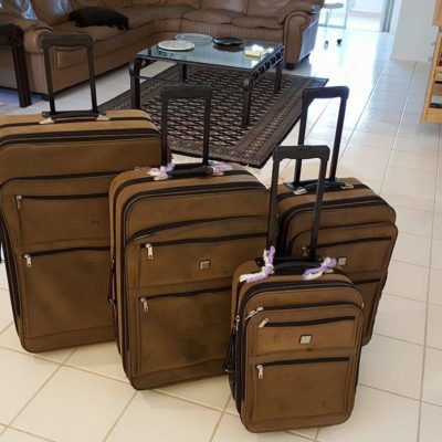 Boca Raton Estate Sale Luggage